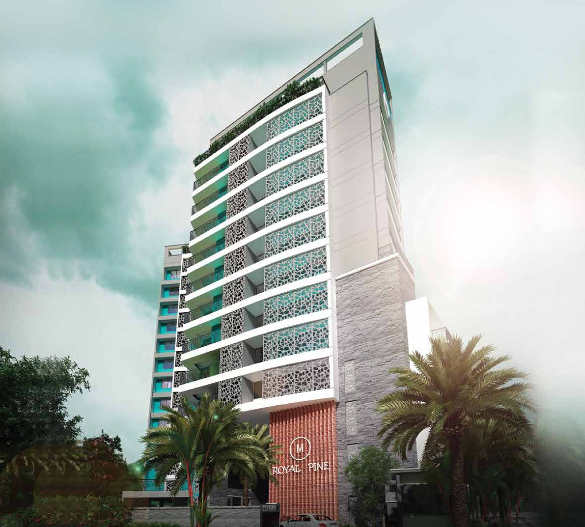 2528 sq ft 4 BHK Floor Plan Image Malabar Developers Royal Pine