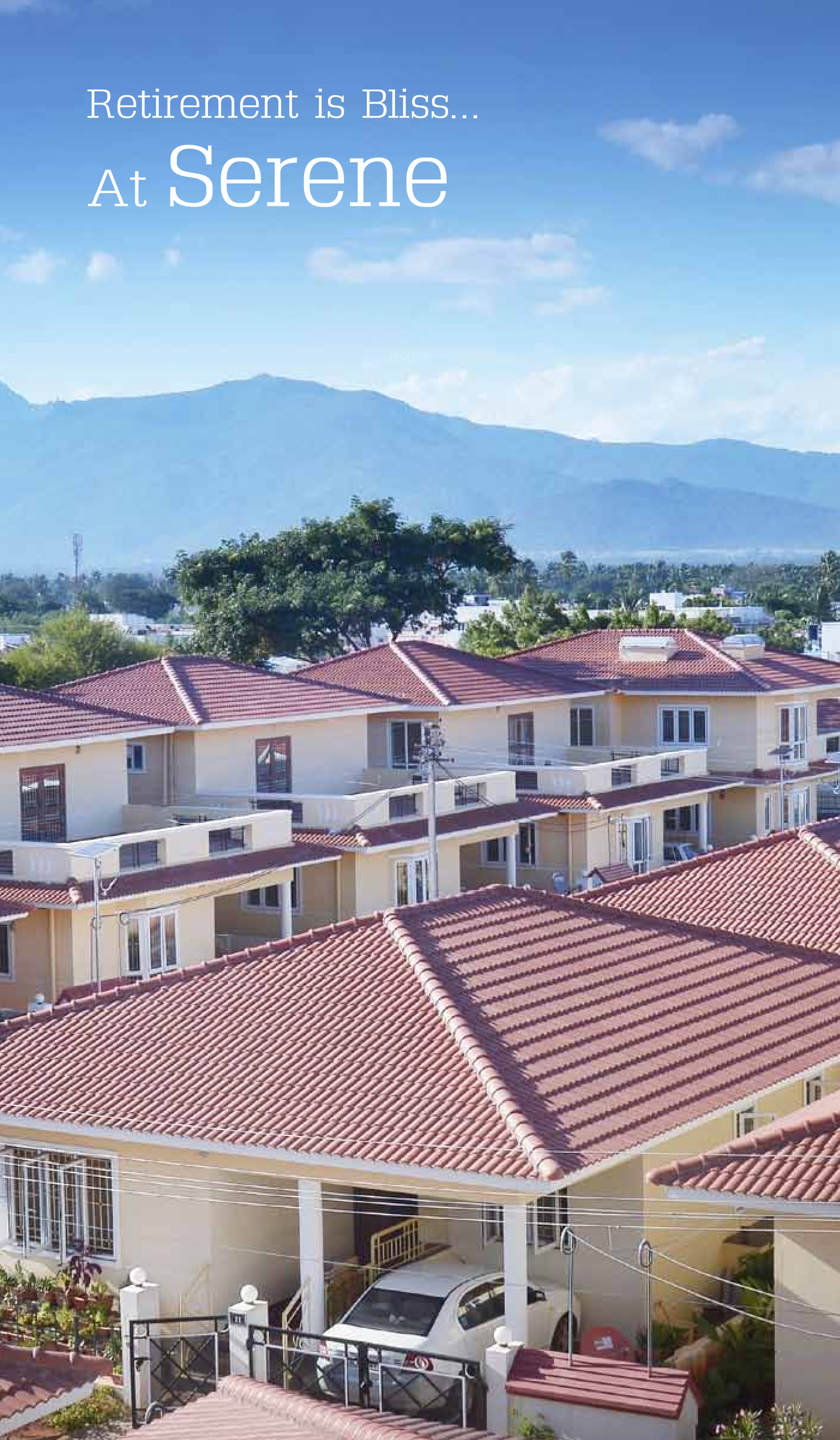 1073 sq ft 2 BHK Floor Plan Image Columbia Pacific Serene Indus