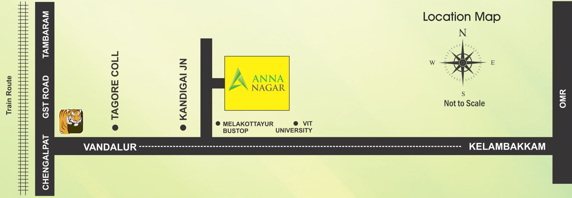 600 sq ft Plot for Sale in Vishwak Properties Anna Nagar Moolacheri Chennai