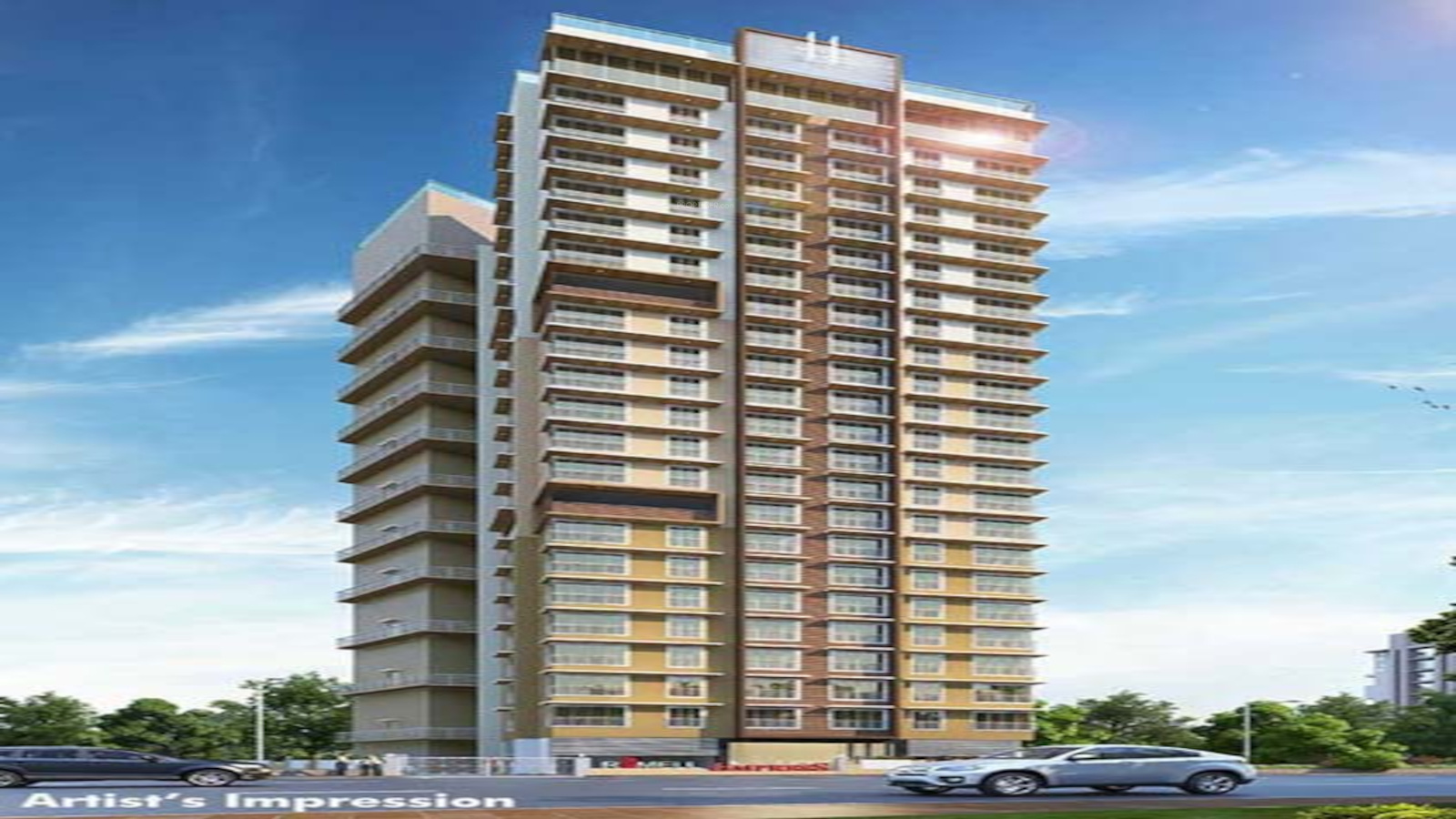 Main Elevation Image 3 of Romell Group Empress, Unit available at