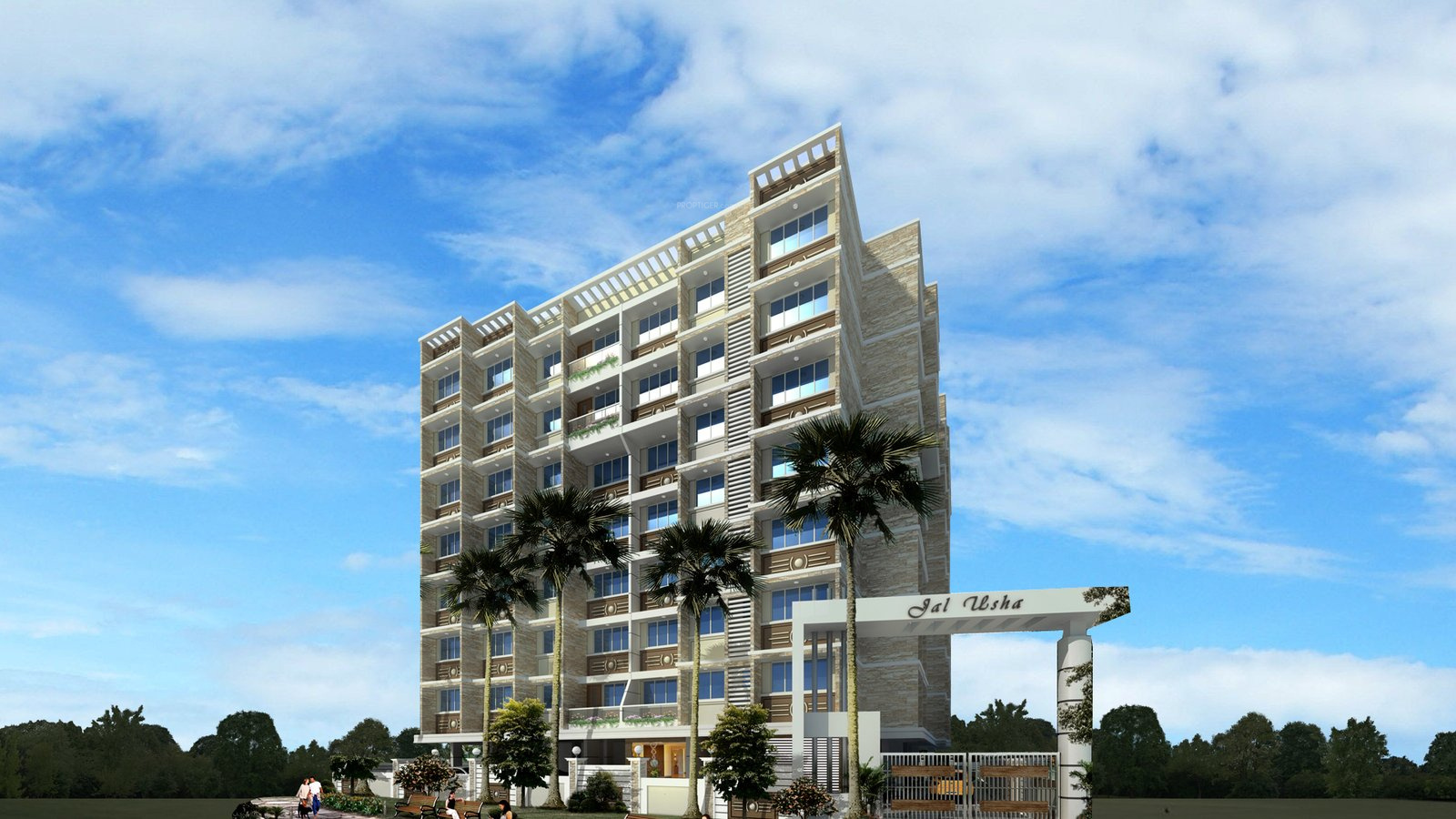 Layout Plan Image of Milan Group Jal Usha for sale