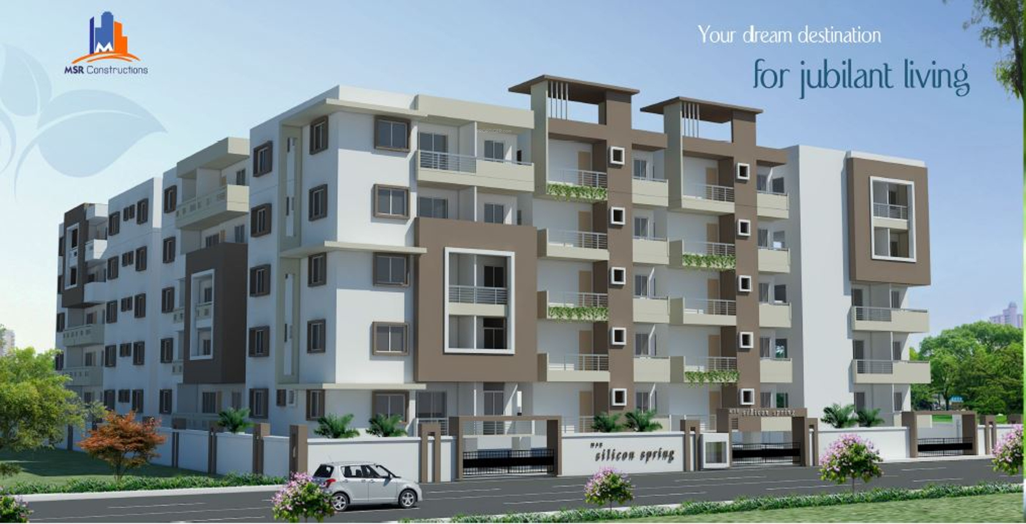 1580 sq ft 3 BHK Floor Plan Image MS Ramaiah Developers Silicon