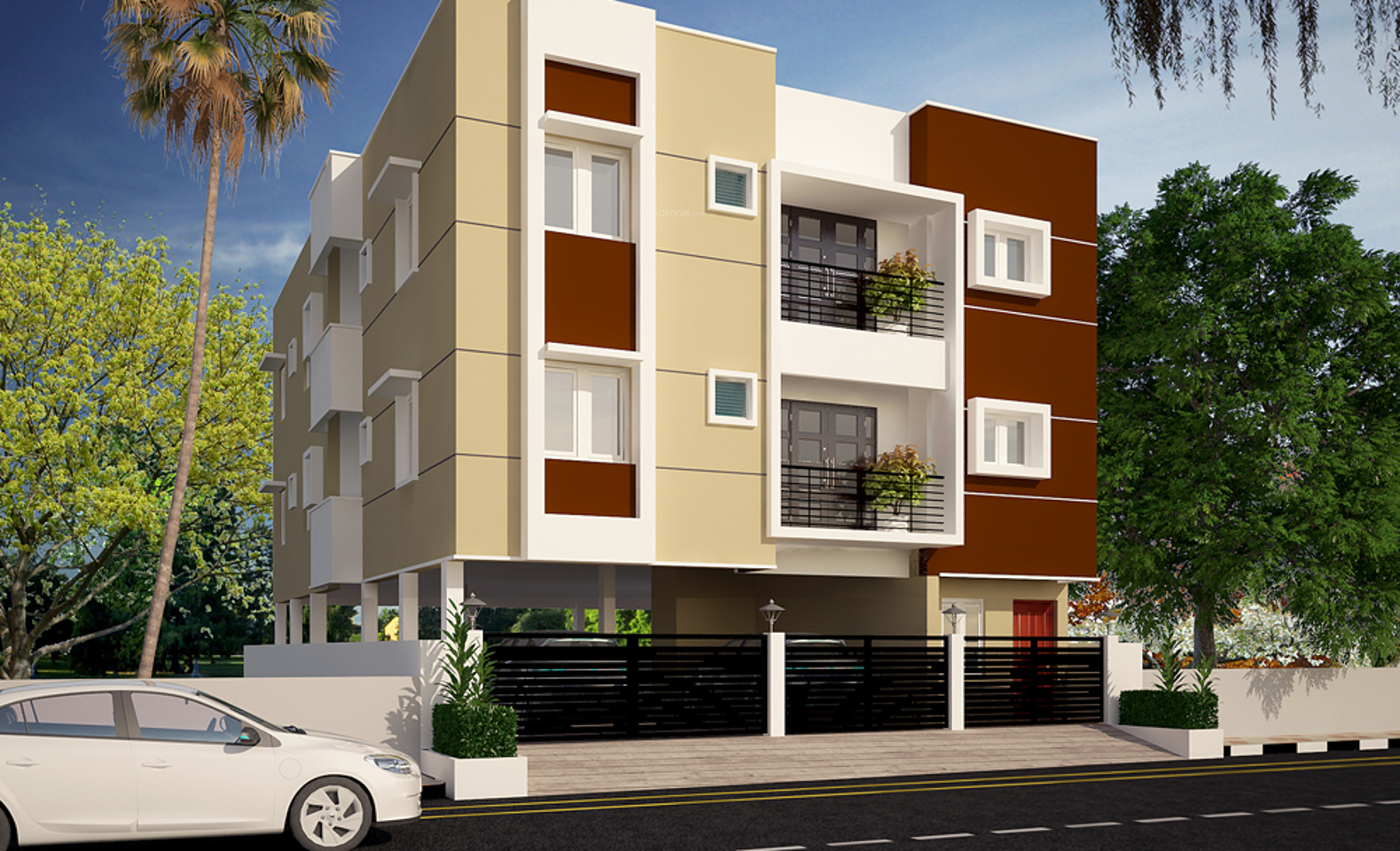 895 sq ft 2 BHK 2T Apartment for Sale in AA Construction Jayam Flats Perumbakkam Chennai