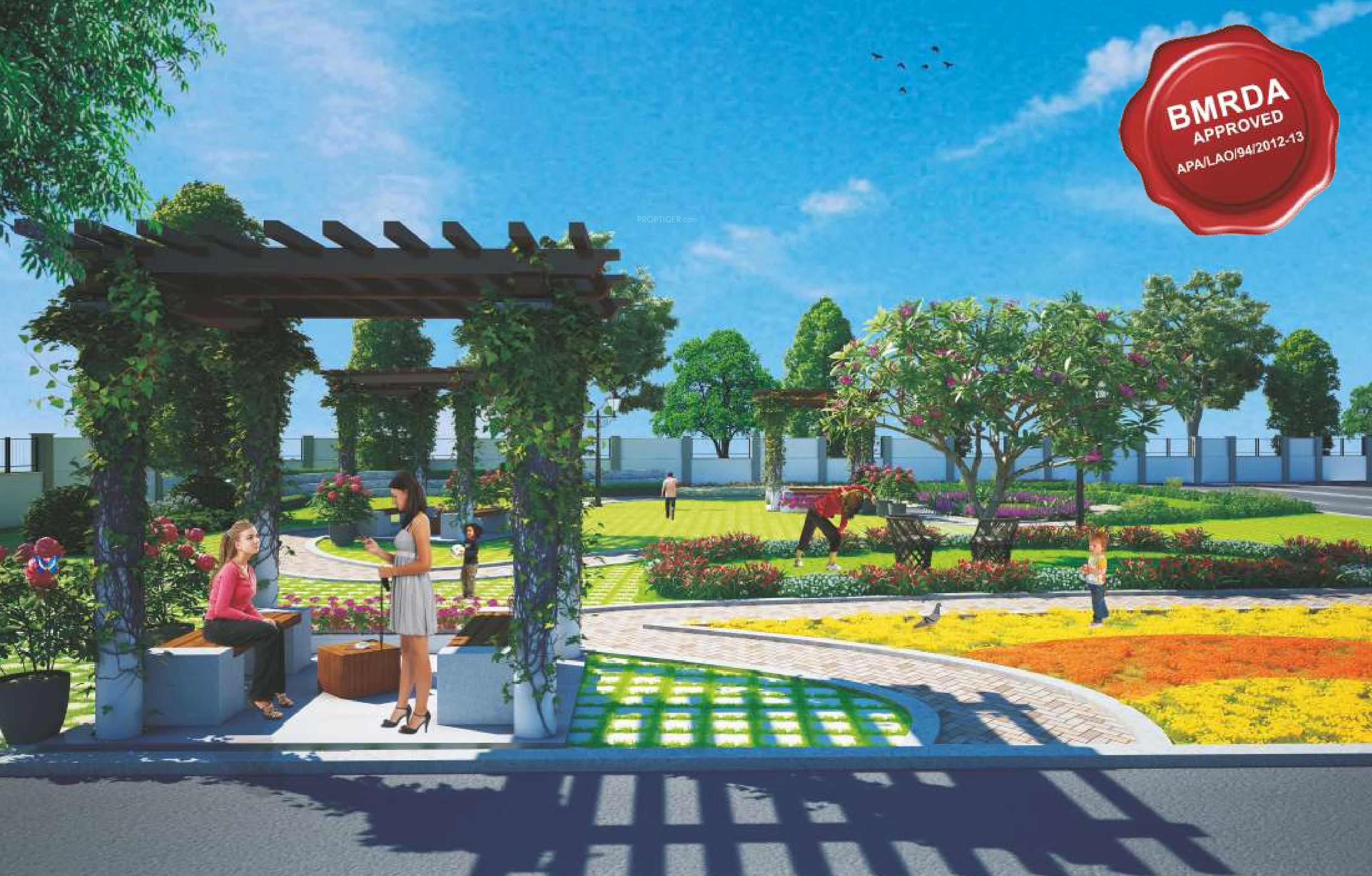 Layout Plan Image of Pride Housing Green Meadows for sale