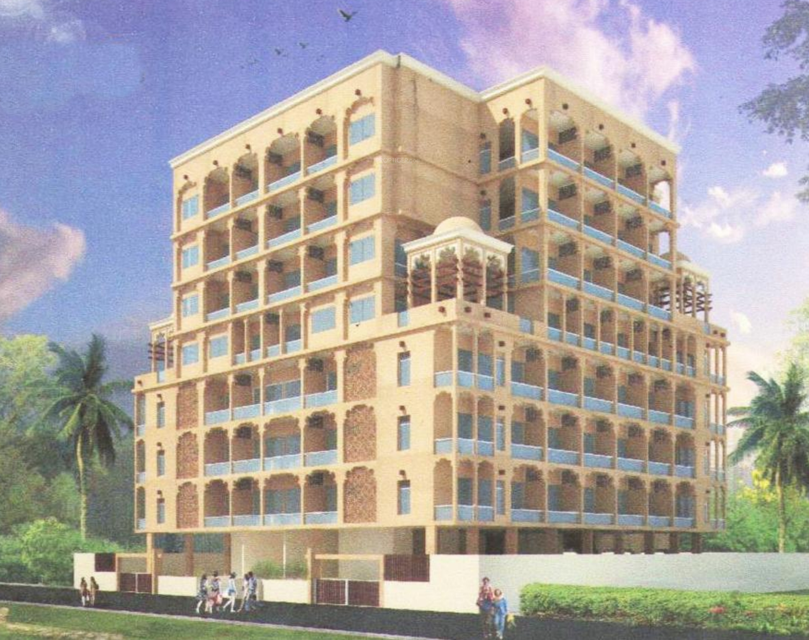 1650 sq ft 3 BHK Floor Plan Image Ashirwad Real Developers Aashiyana