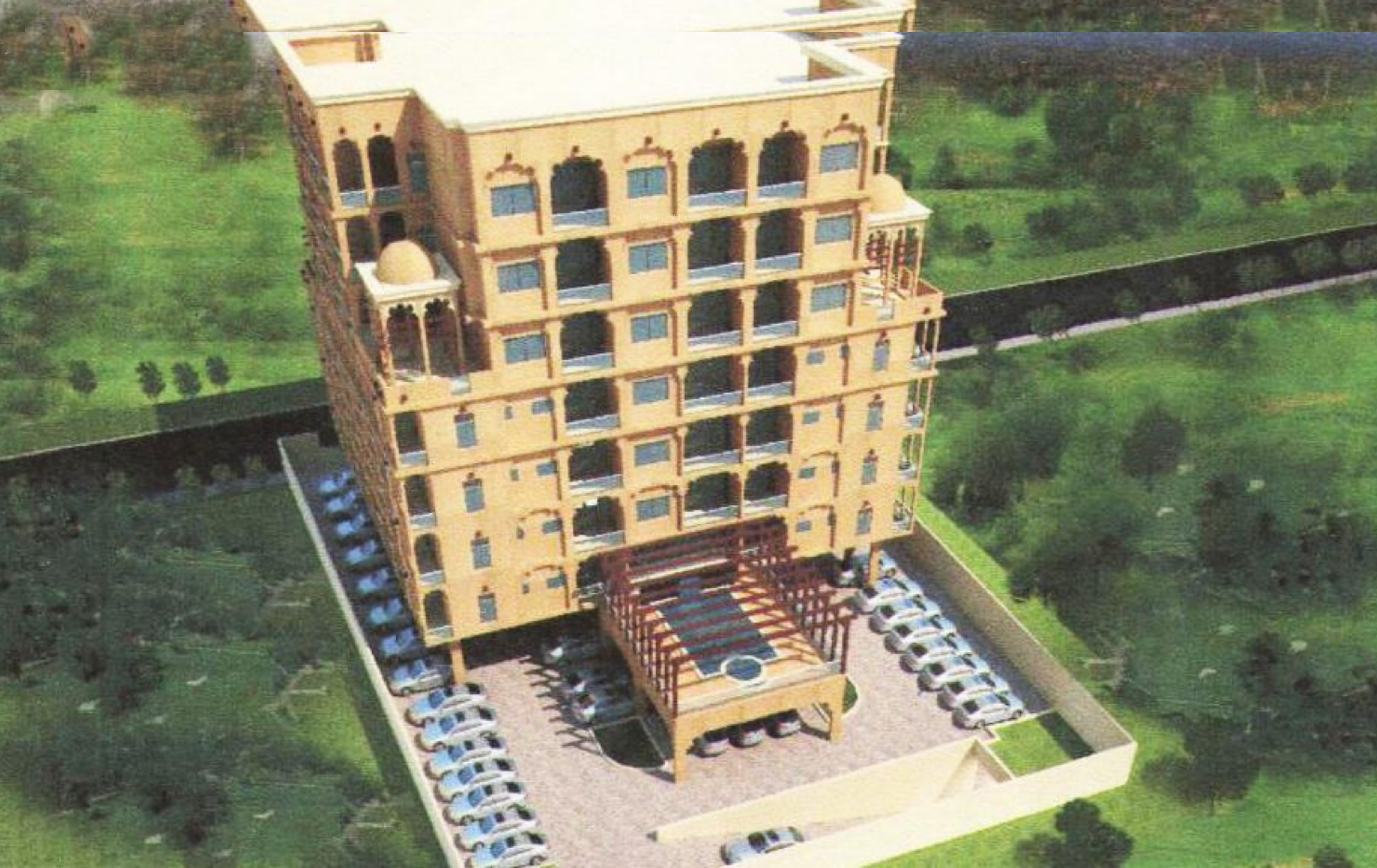 Ashirwad Aashiyana in Hazratganj, Lucknow Price, Location Map, Floor