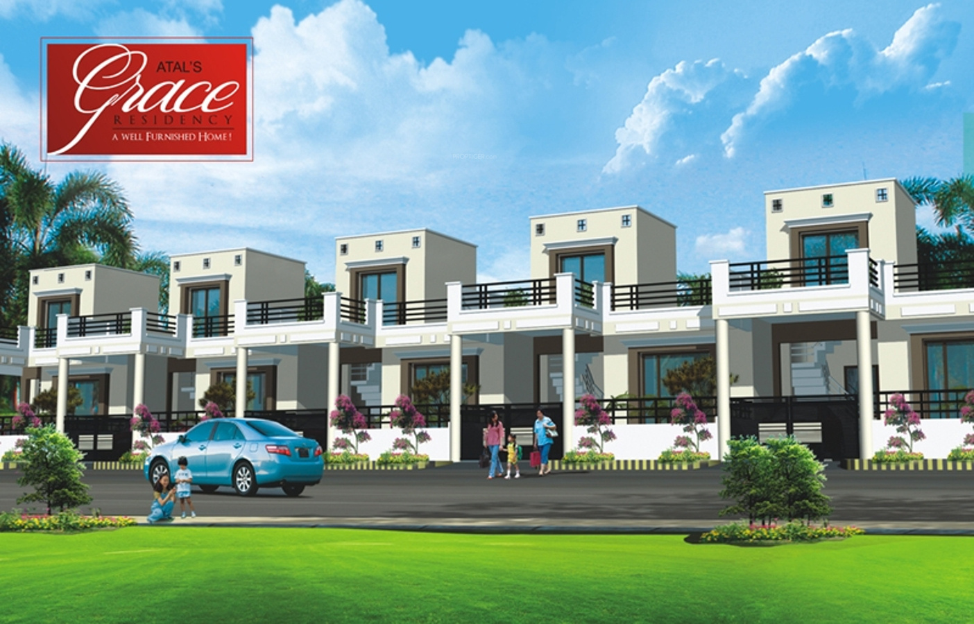 Main Elevation Image of Atal Grace Residency, Unit available at