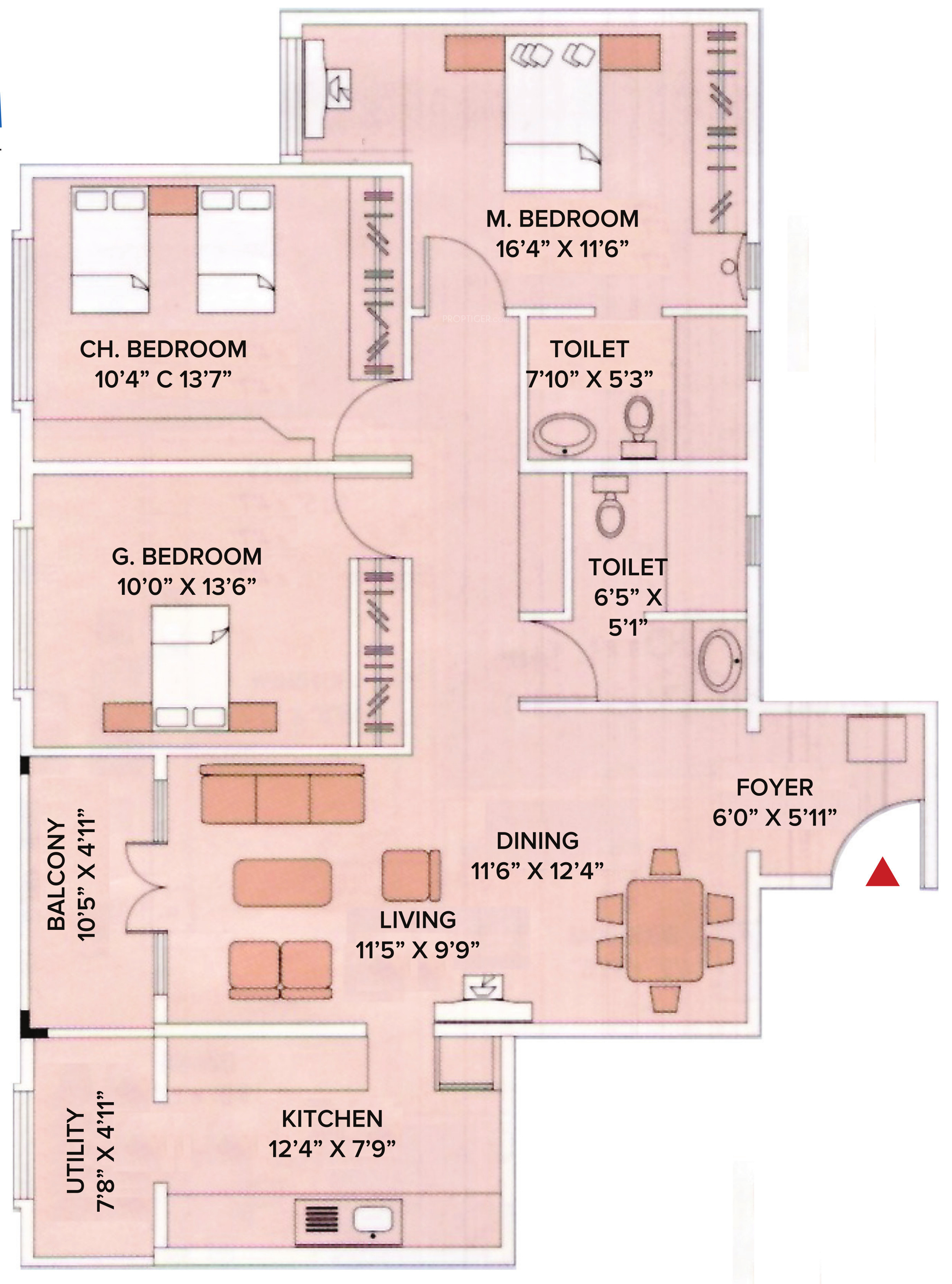 Brigade Millennium in JP Nagar Phase 7, Bangalore Price, Location Map
