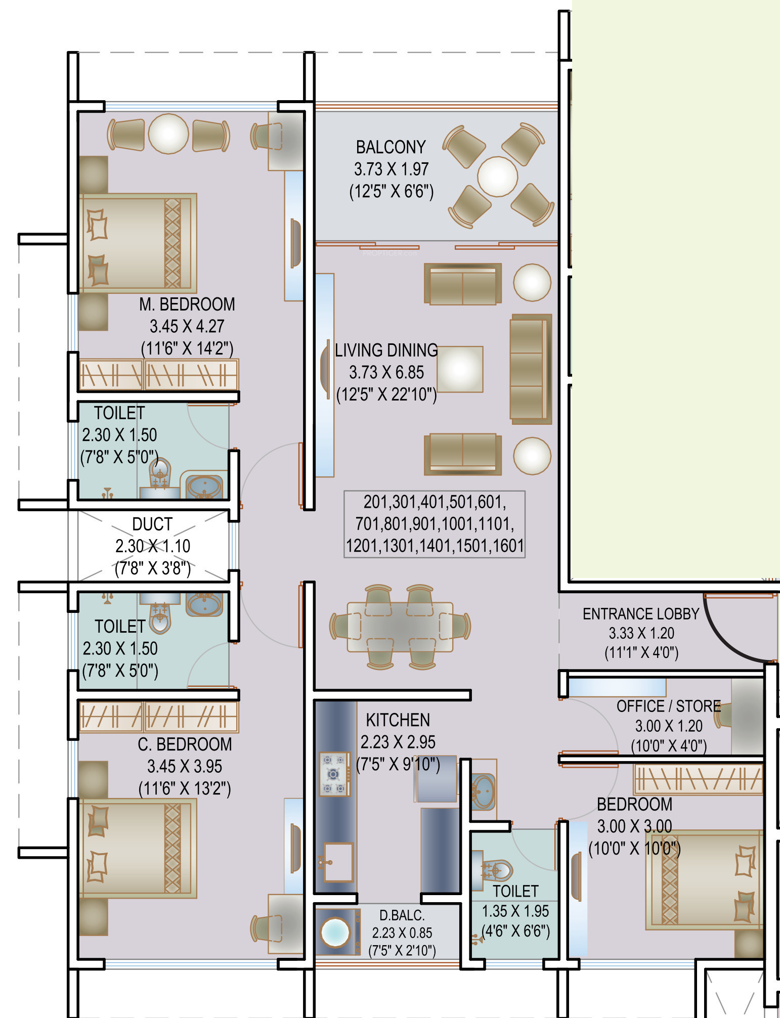 Space Paramount Tower in NIBM Annex Mohammadwadi, Pune Price