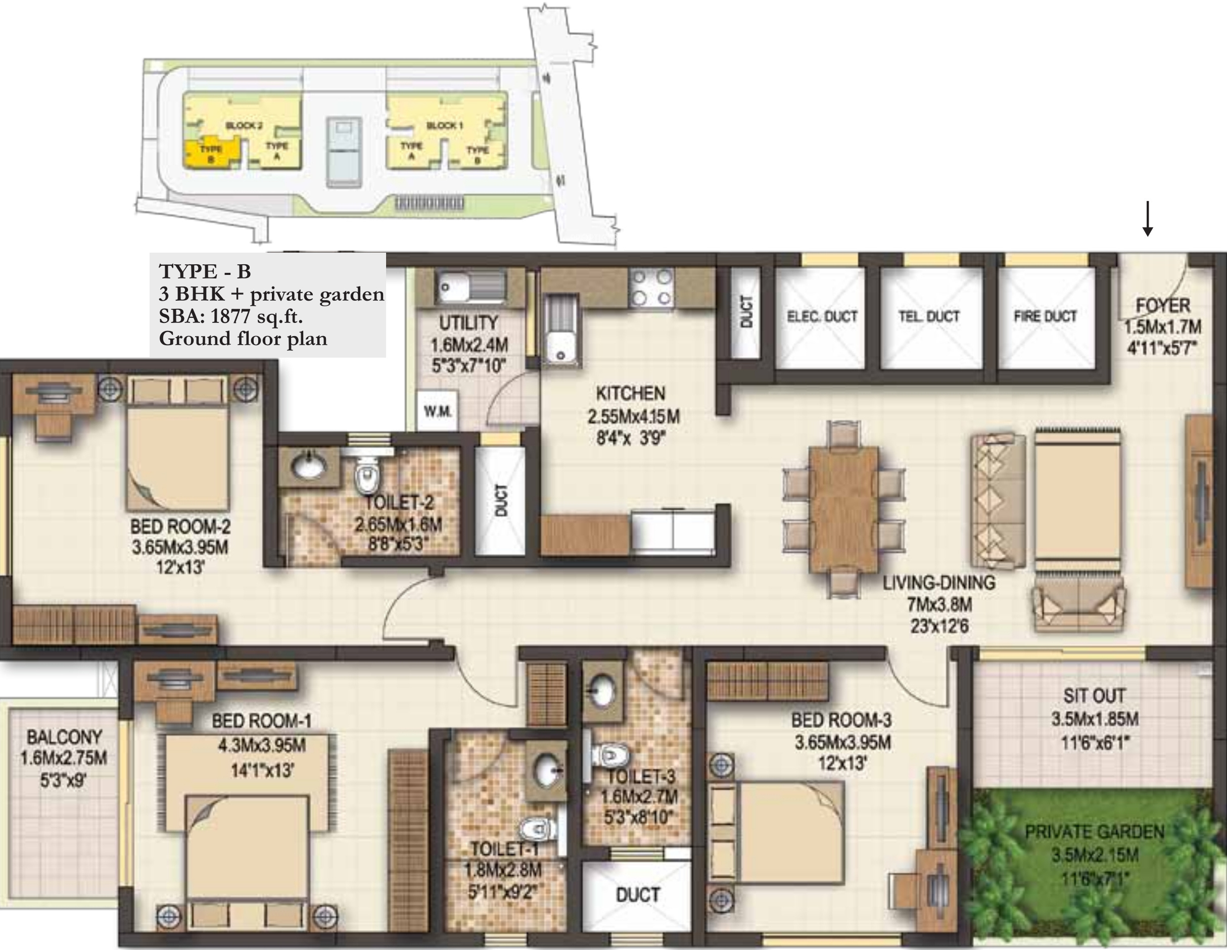 Sobha Marvella in Bellandur, Bangalore Price, Location Map, Floor