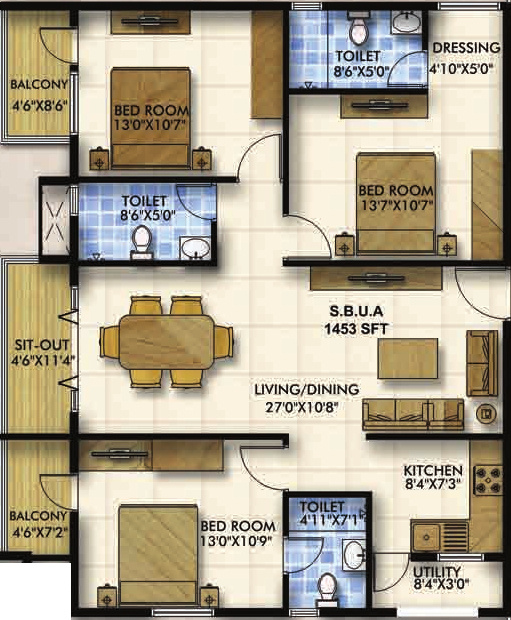 Mahaveer Zephyr in Bommanahalli, Bangalore Price, Location Map, Floor Plan & Reviews