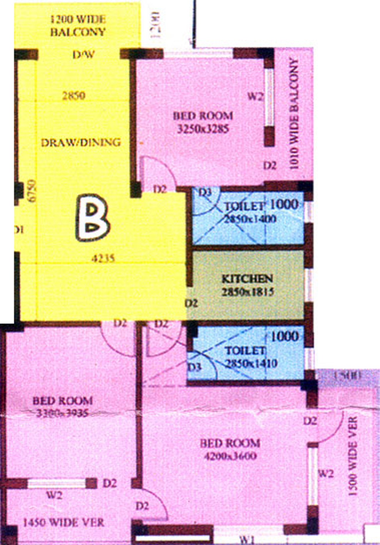 Gangotri Apartment in Salt Lake City, Kolkata Price, Location Map, Floor Plan & Reviews