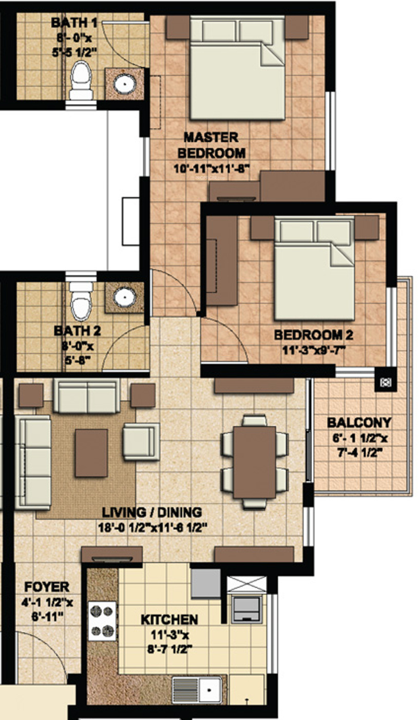 Akshaya Today in Thaiyur, Chennai Price, Location Map, Floor Plan