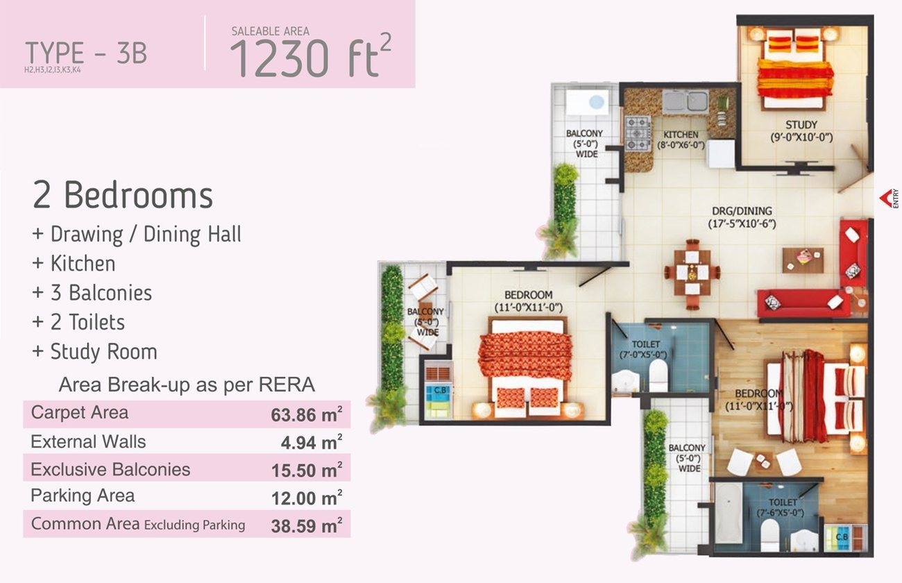 Fusion Homes in Techzone 4, Greater Noida Price, Location Map, Floor Plan & Reviews