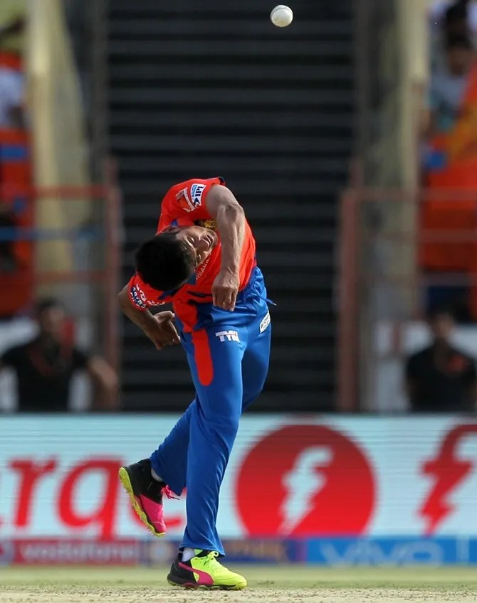 IPL Kaushik reprises Adams's froginblender action Cricket