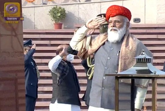 PM's special 'Paghdi' from Jamnagar
