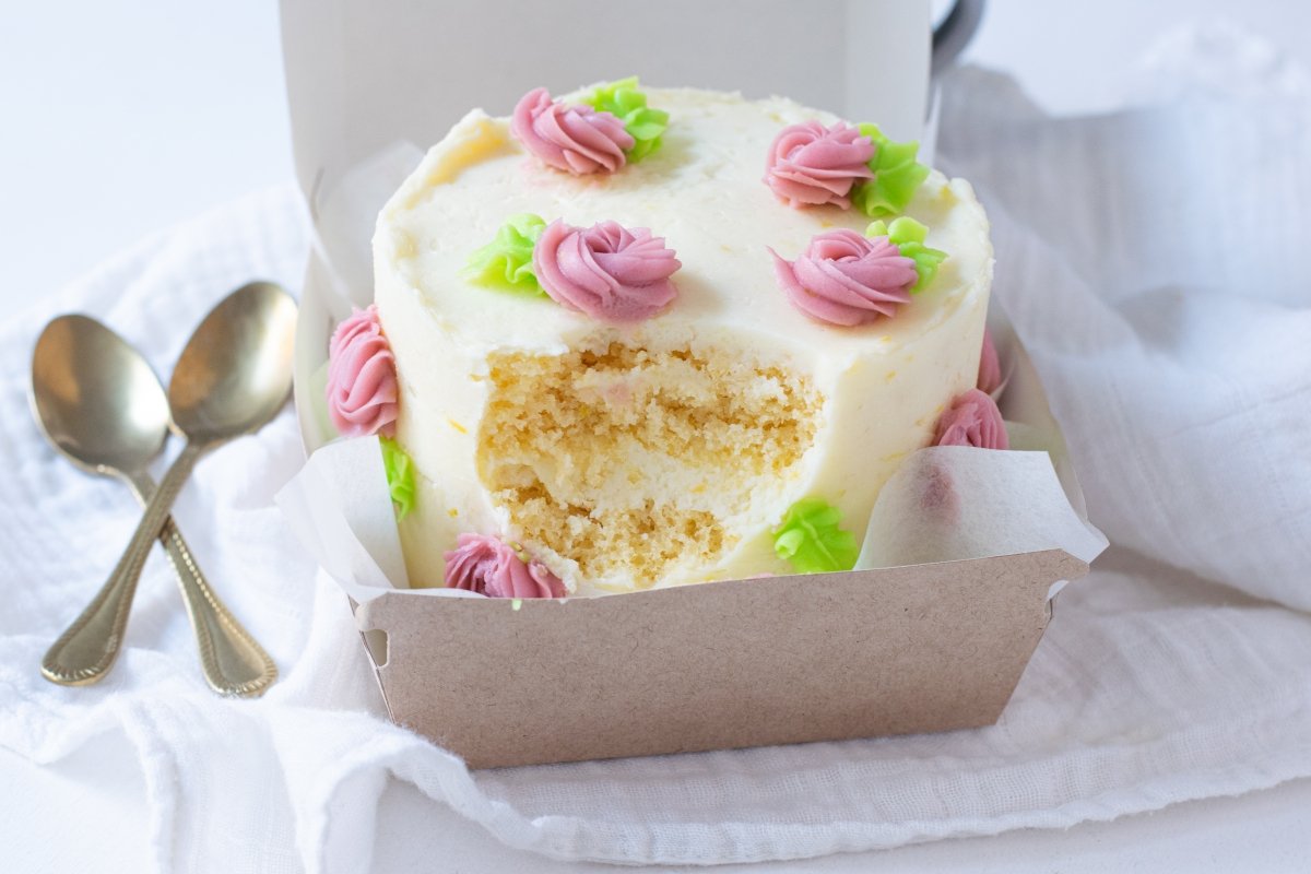 Bento cake, las mini tartas lunch box cakes caseras o pastel coreano