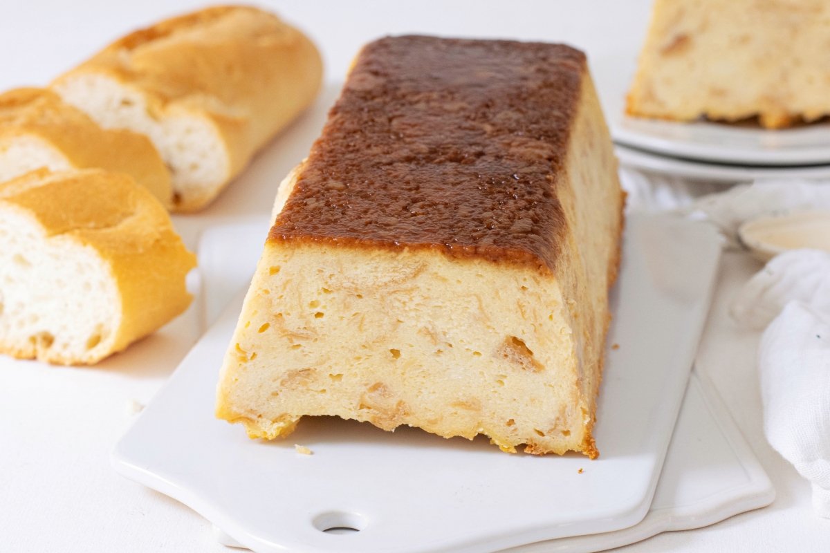Pudin de pan casero, deliciosa y fácil receta de aprovechamiento