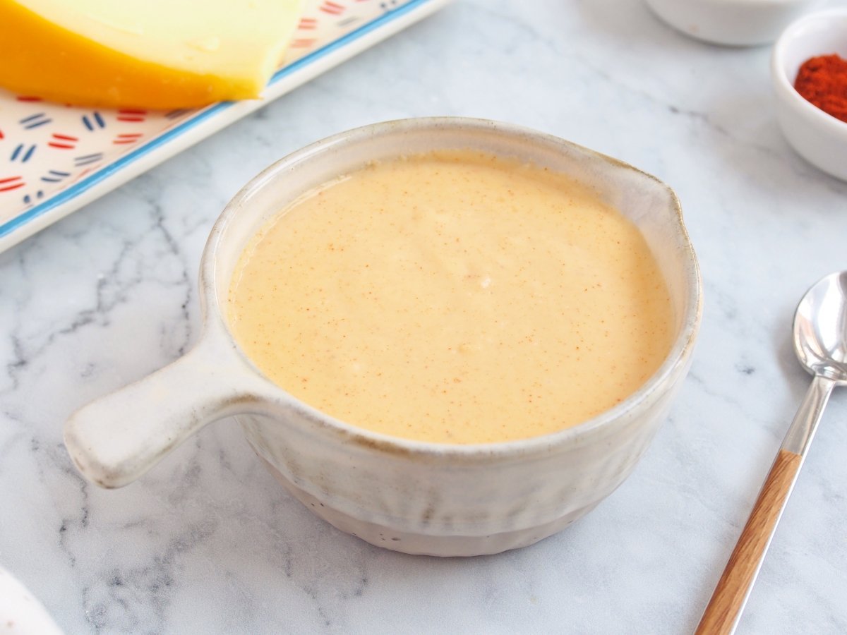 Salsa de queso cómo hacerla muy fácil, rica y rápida