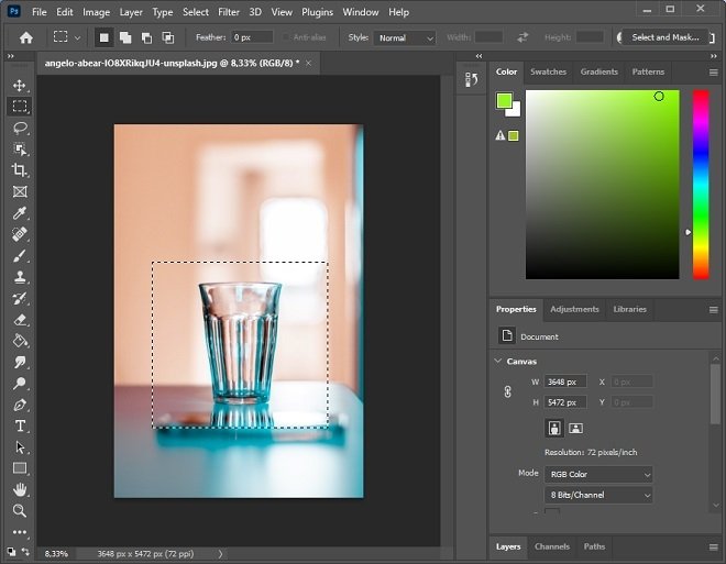 How to make rounded edges with
