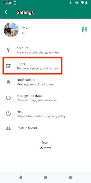 WhatsAppのチャットを消さずに隠す方法