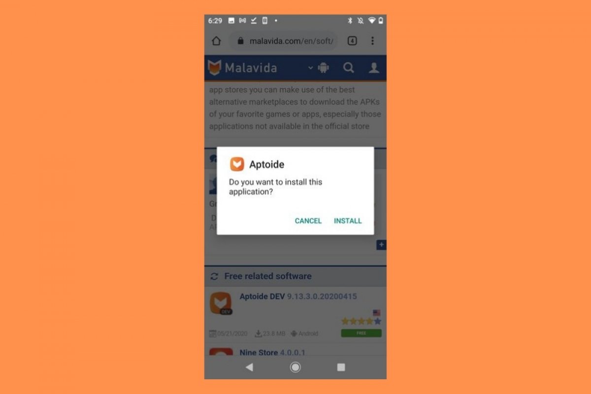 Cómo instalar Aptoide