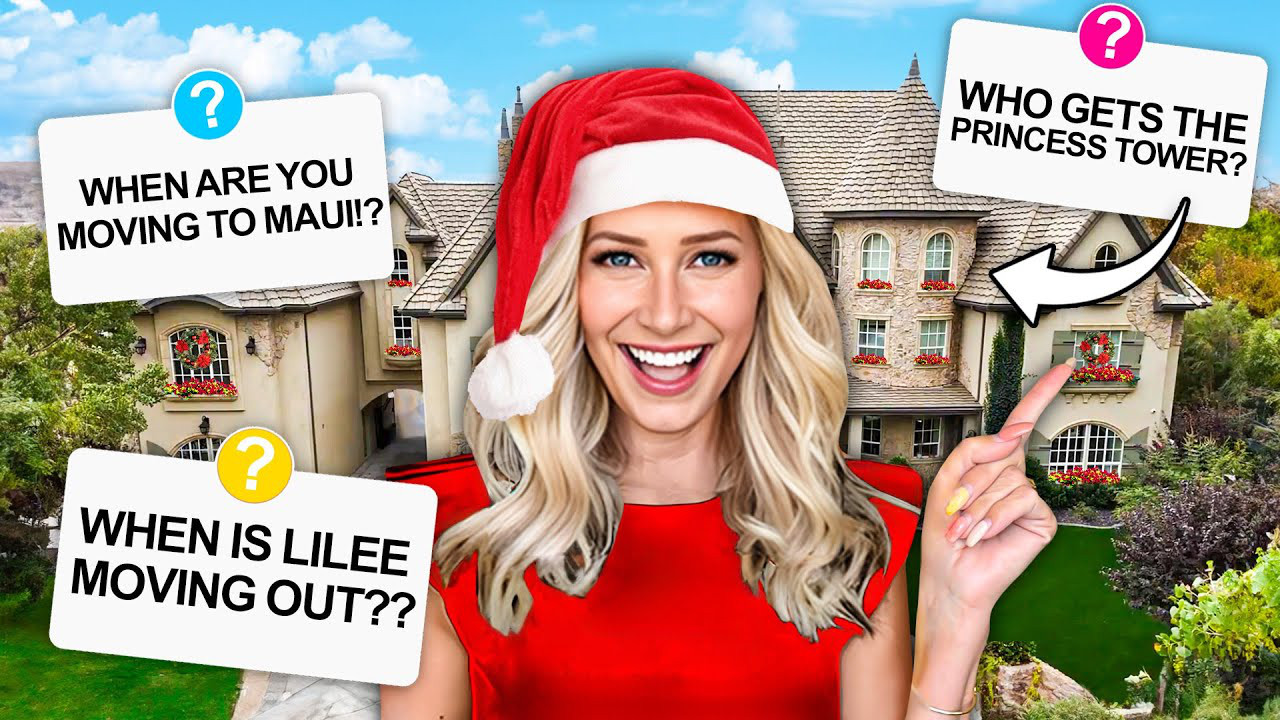 OUR MEGAFAMiLY CHRISTMAS CASTLE HOUSE TOUR! 🎄 🎅🏼 Not Enough Nelsons