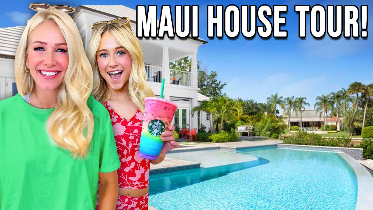 FULL MAUi HOUSE TOUR!! *NEVER BEFORE SEEN!*🌴 🌺 Not Enough Nelsons