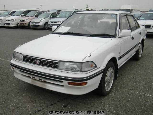 Used 1989 Toyota Corolla Sedan Se Limited/E-Ae91 For Sale Bf45667 - Be Forward