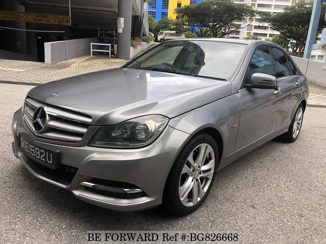 Used 2012 Mercedes-Benz C-Class/C200-7G-Tronic For Sale Bg826668 - Be Forward