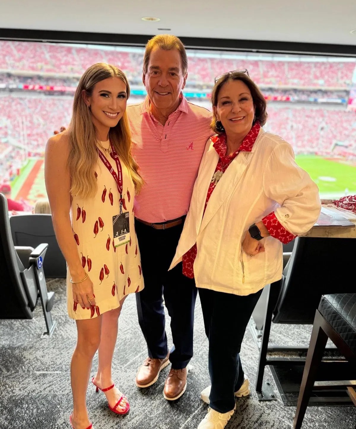 Daughter Kristen Gives Miss Terry the Ultimate Title As Nick Saban Goes