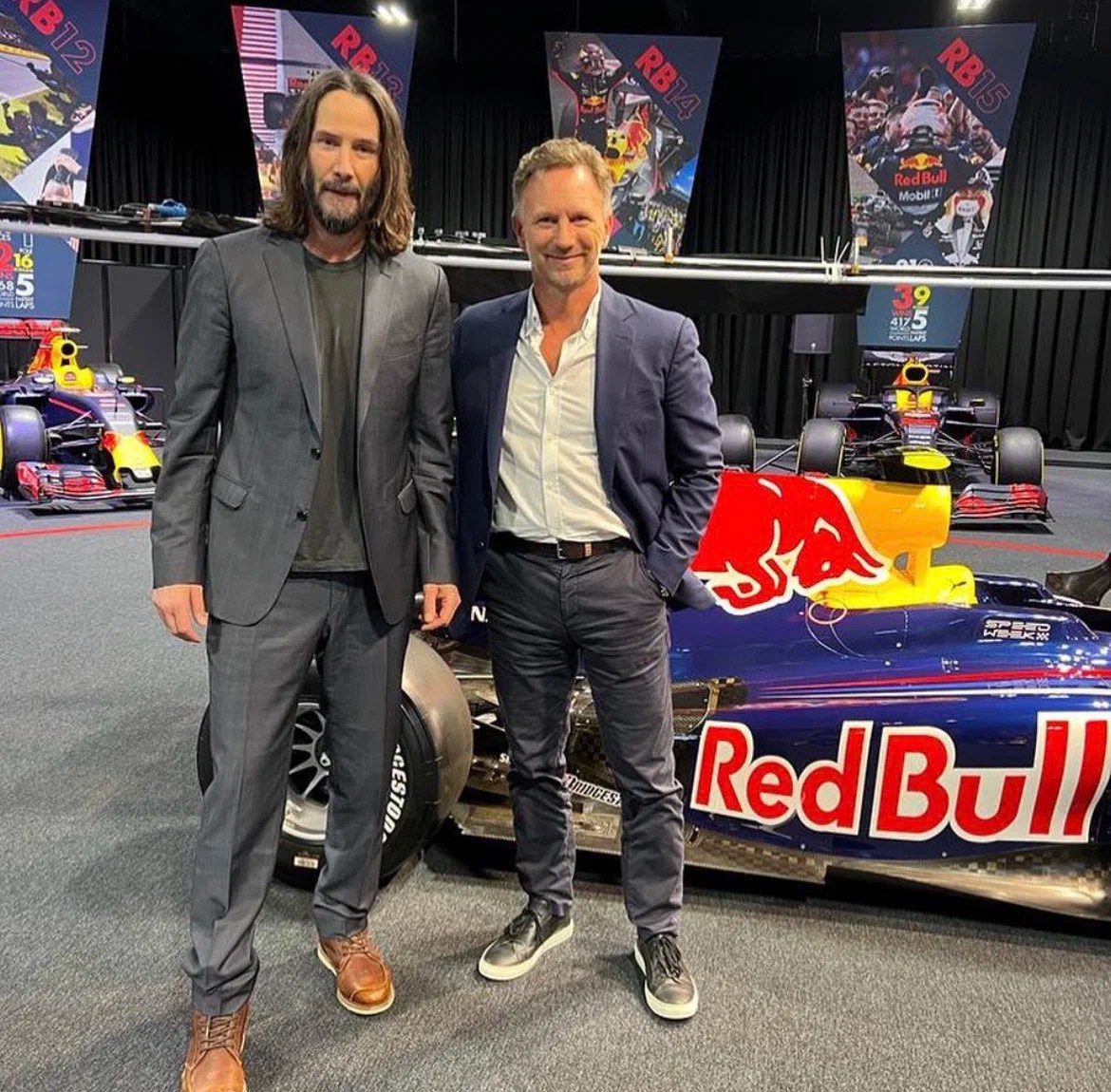 Hollywoods Slickest Assassin Keanu Reeves Kickstarts Major F1 Project