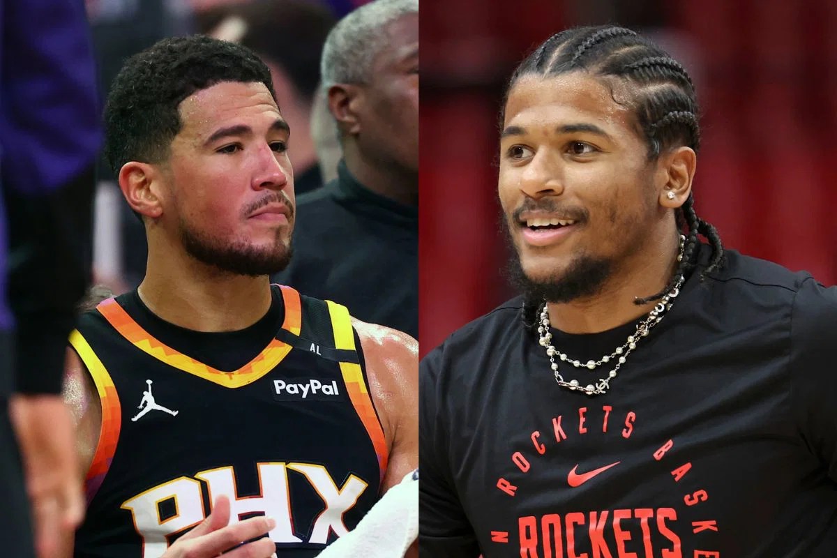 Suns Resolve Devin Booker Dilemma as Phoenix Cut Ties With Jalen Green(06)