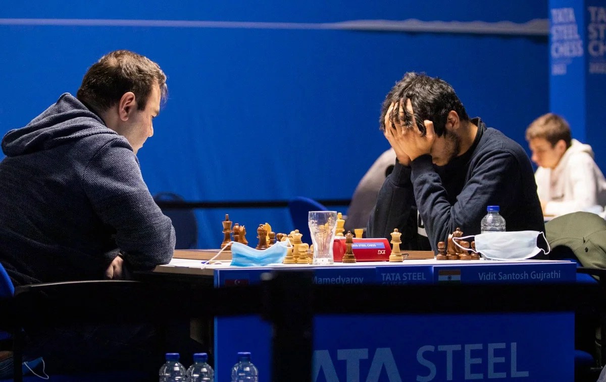 WATCH Chess Star Vidit Gujrathi Nearly Breaks Down After Blundering a