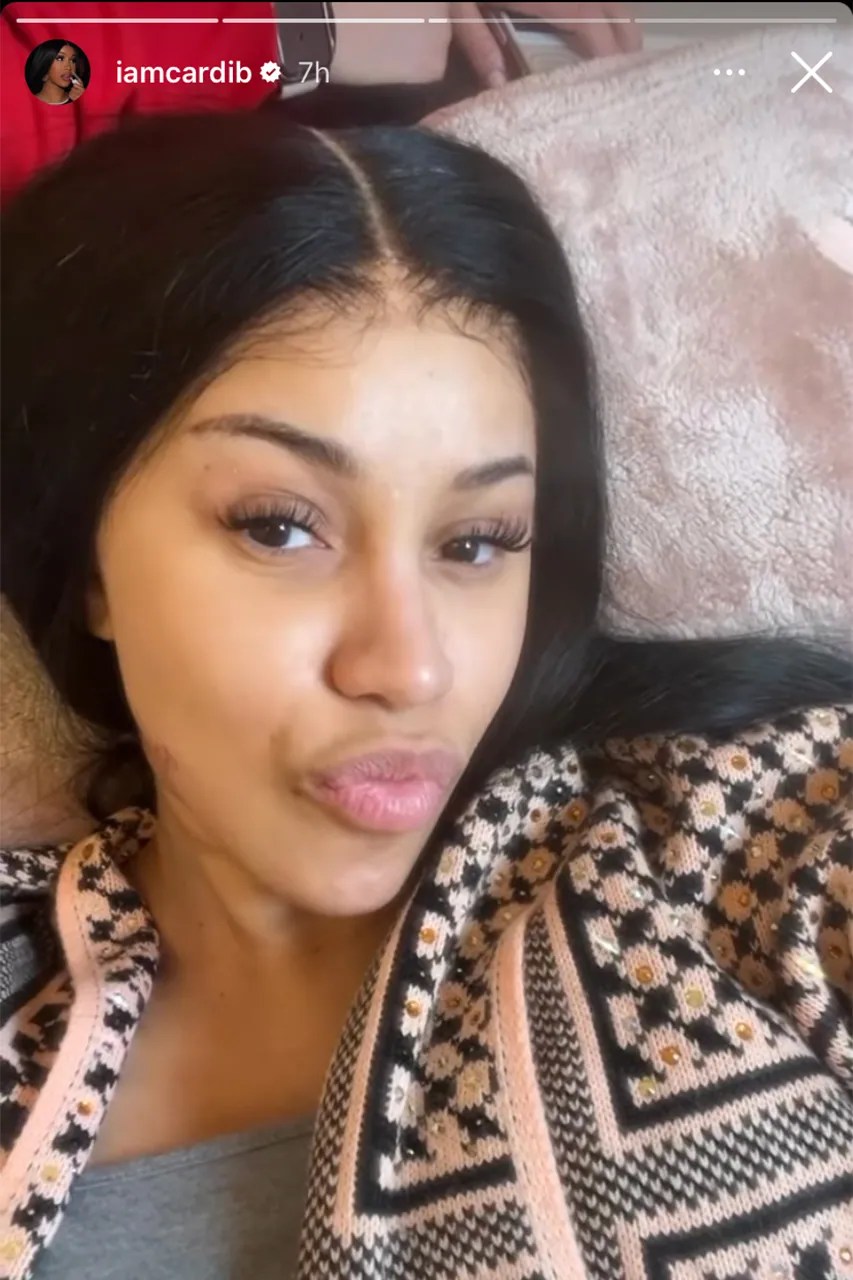 Okurrr Get Into Cardi B's MakeupFree Skin Hypebae