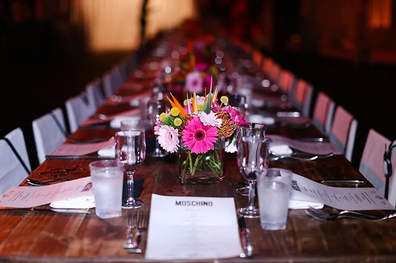 Moschino Hosts a '60sInspired Dinner Party for Art Basel Hypebeast