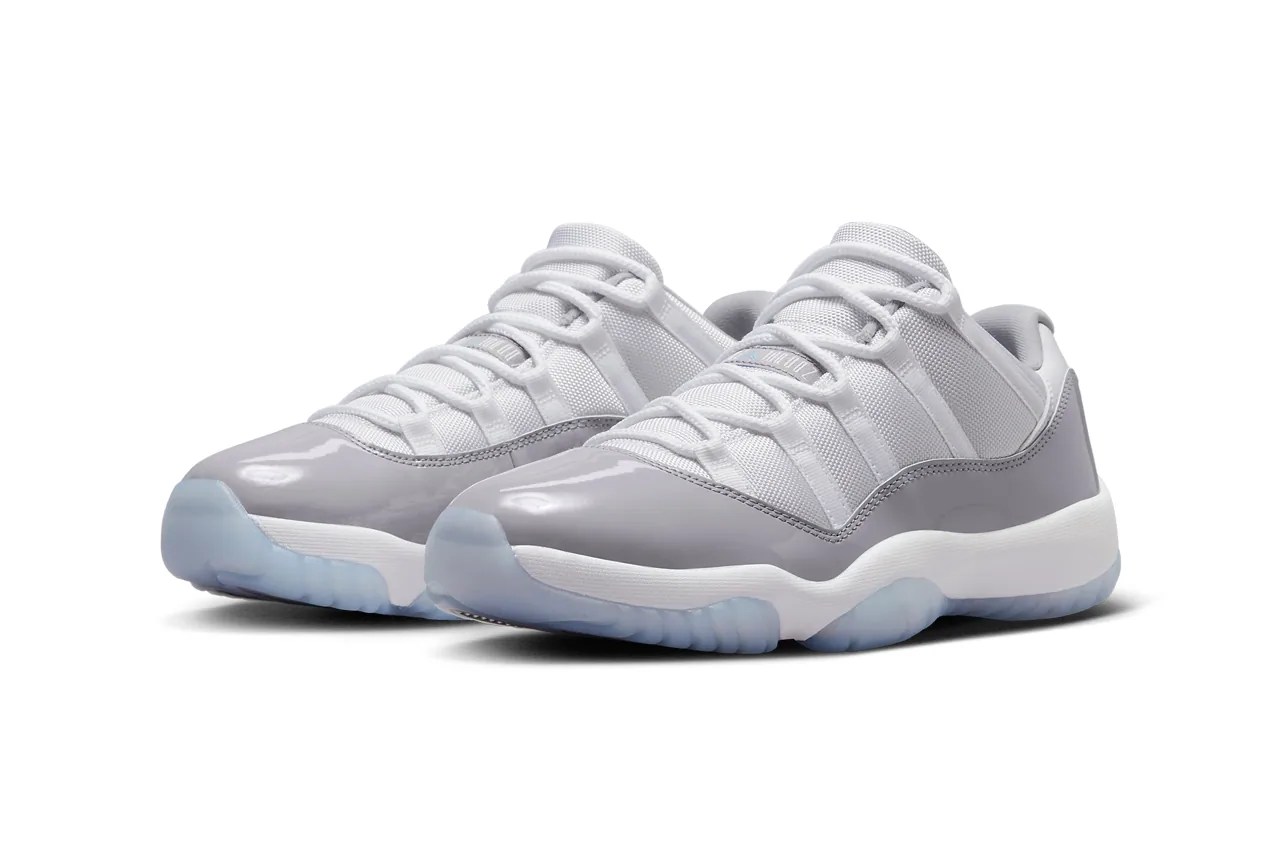 Air Jordan 11 Low Cement Grey AV2187140 Release Date Hypebeast