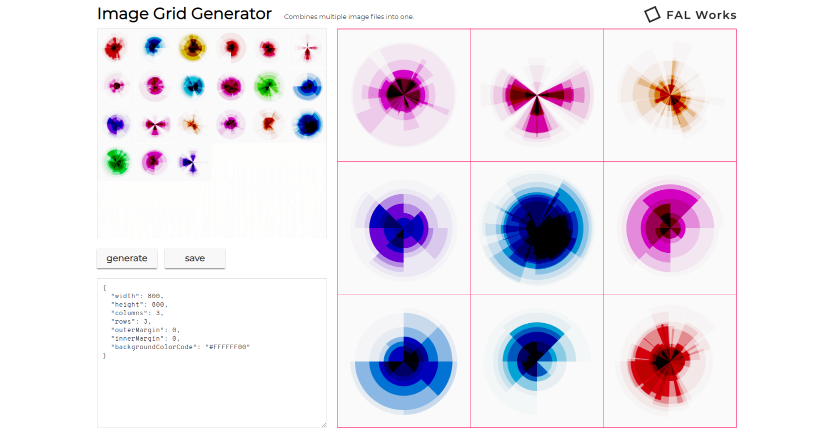 Image Grid Generator