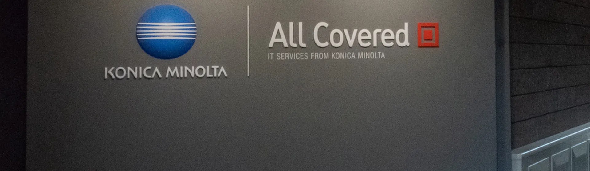 Konica Minolta, All Covered Acquire Depth Security for