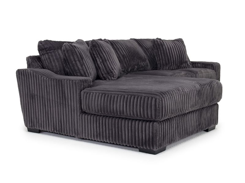 Casper Sofa Chaise in Pony Slate, Left Facing