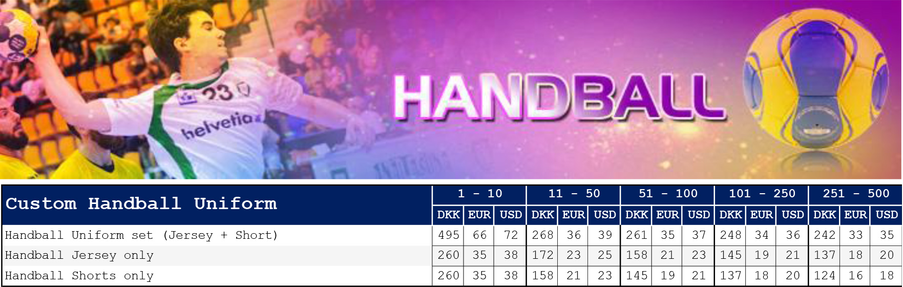 Image Sport Pricing Image Sport