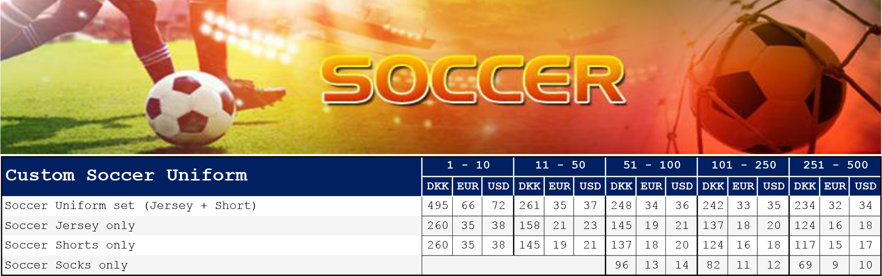 Image Sport Pricing Image Sport