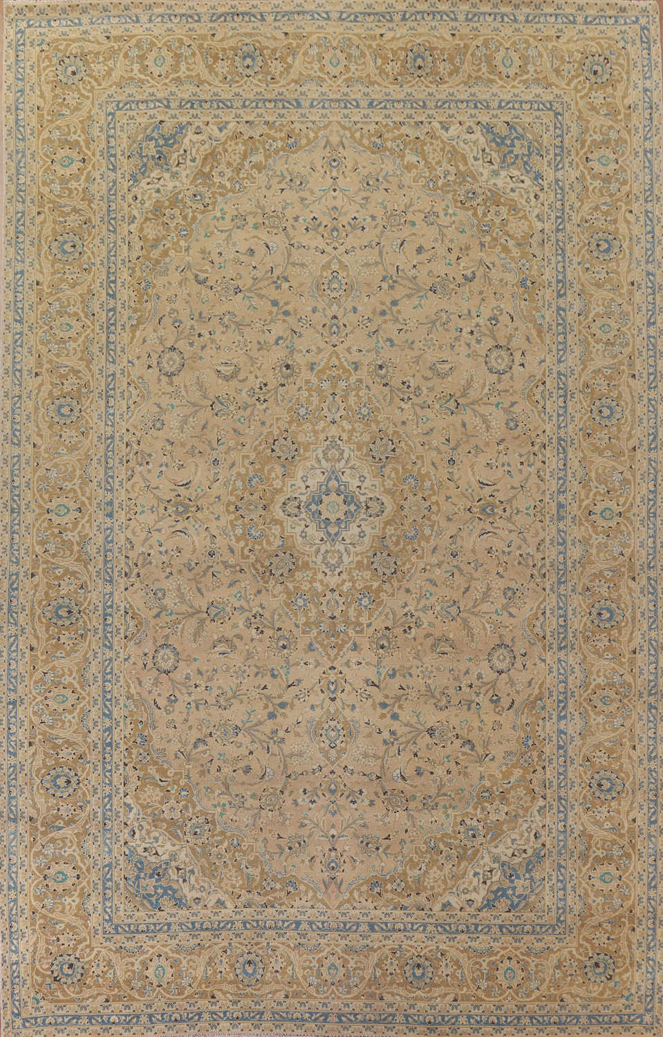 Traditional Kashan Persian Area Rug 10x13