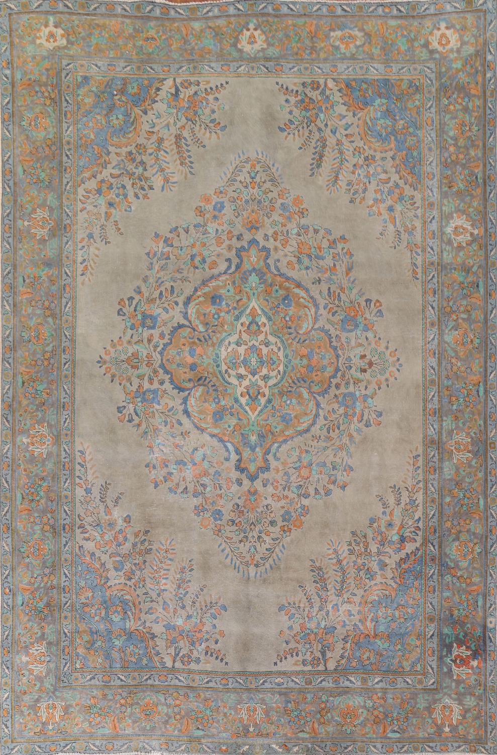 OverDyed Tabriz Persian Area Rug 10x13