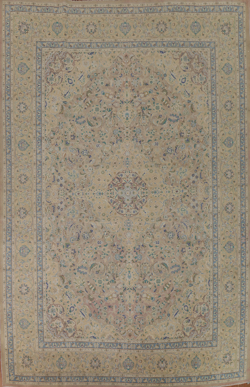 Traditional Kashan Persian Area Rug 10x14