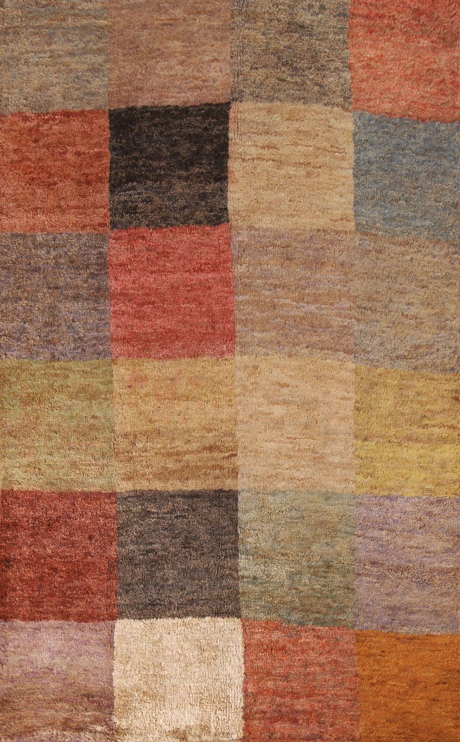 Modern Checkered Area Rug 6x10