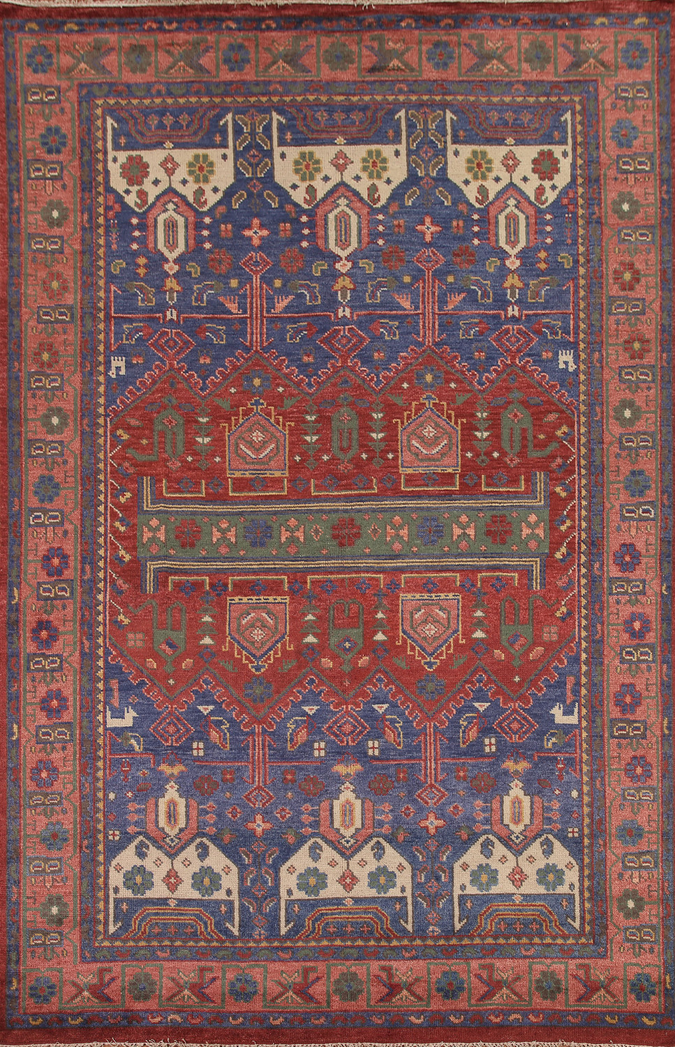 Handmade Wool Sirjan Oriental Area Rug 9x12