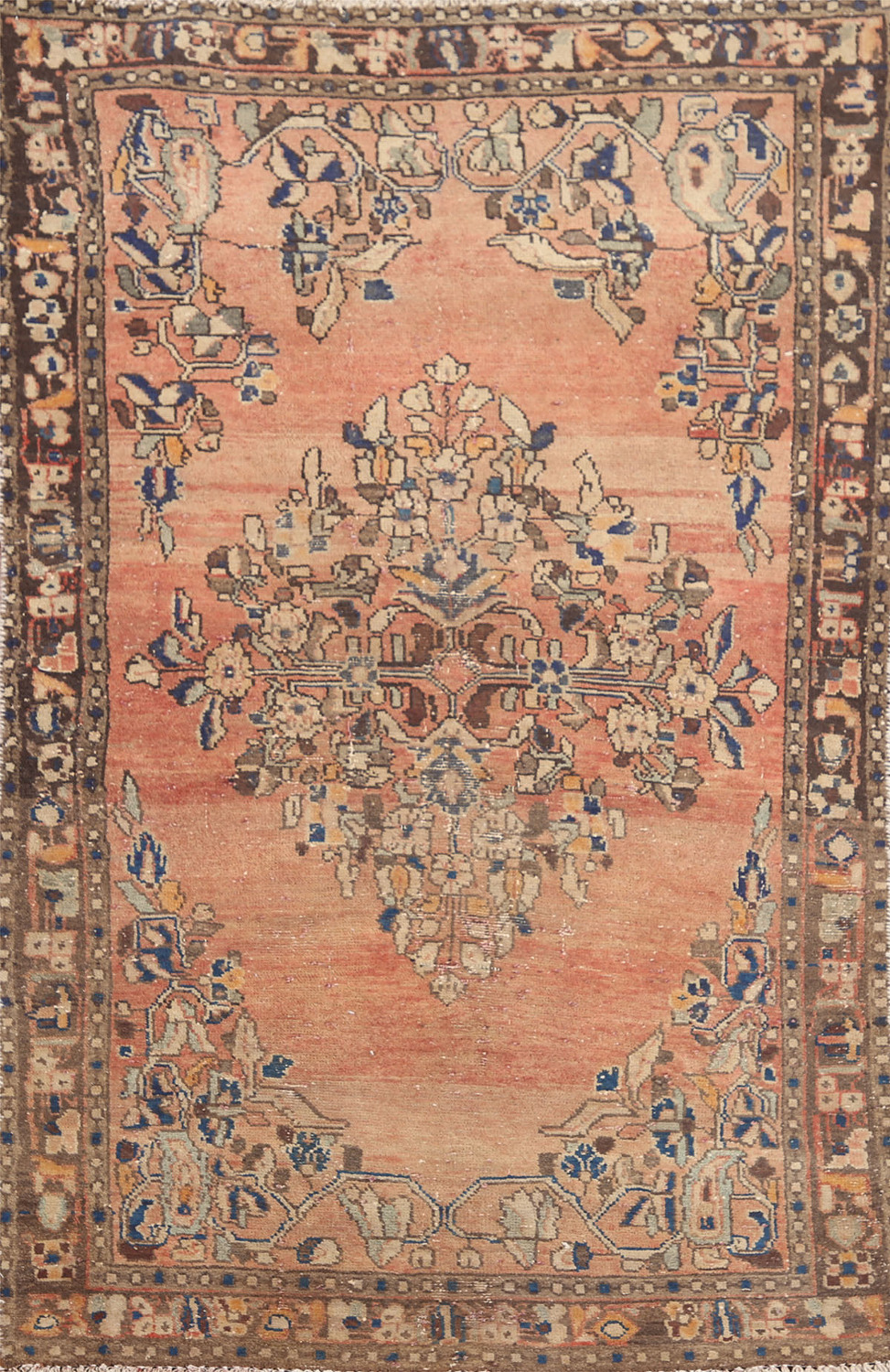 Handmade Wool Mahal Persian Rug 3x5