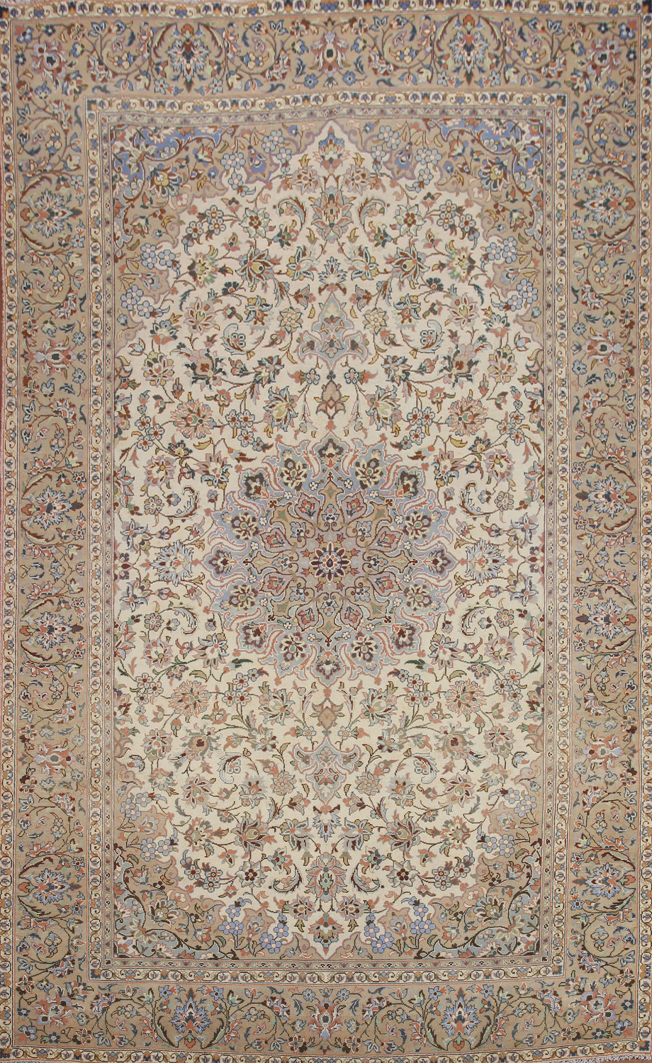 Traditional Kashmar Persian Area Rug 8x11