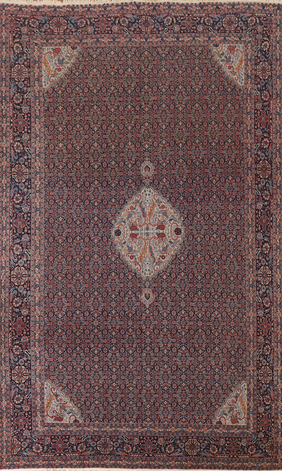 Antique Vegetable Dye Tabriz Persian Area Rug 8x11